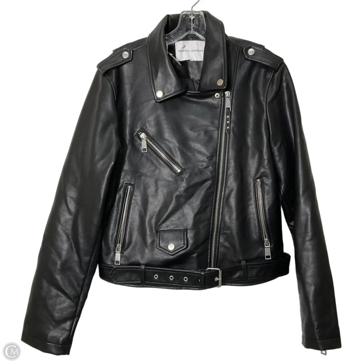 Jacket Designer By Rebecca Minkoff In Black, Size: M