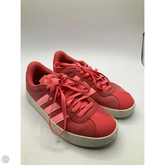 Shoes Sneakers By Adidas In Orange & Pink, Size: 8