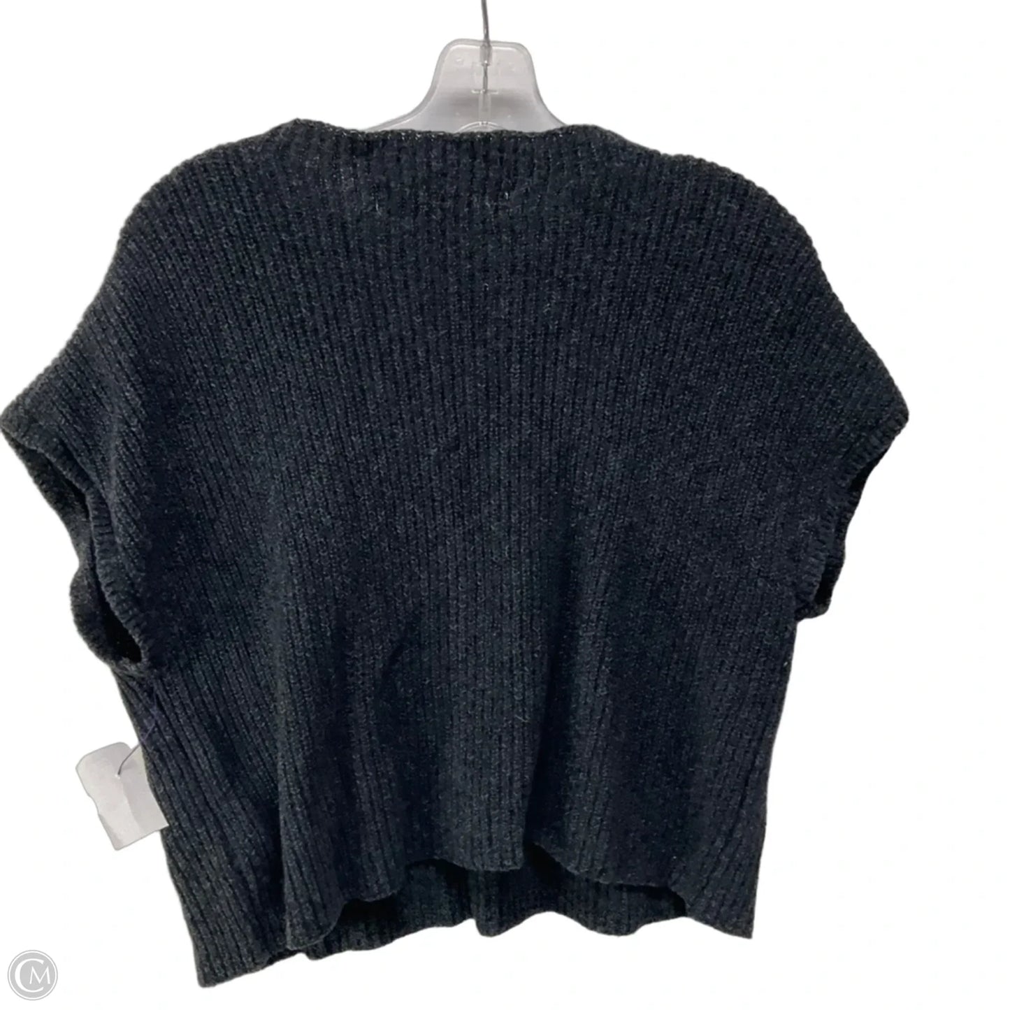 Sweater Short Sleeve By Free People In Grey, Size: M