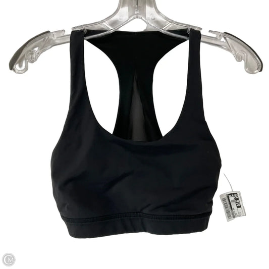 Athletic Bra By Lululemon In Black, Size: 8