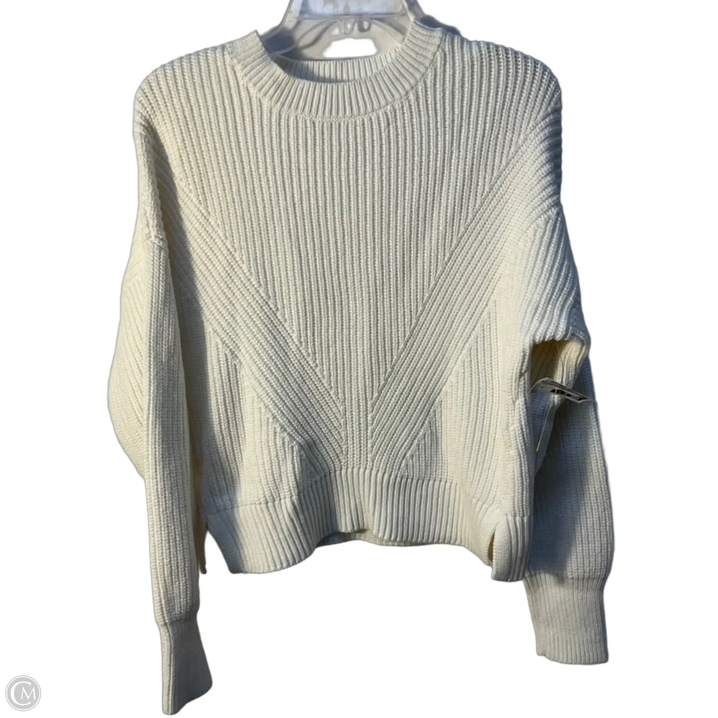 Sweater By Abercrombie And Fitch In Cream, Size: M