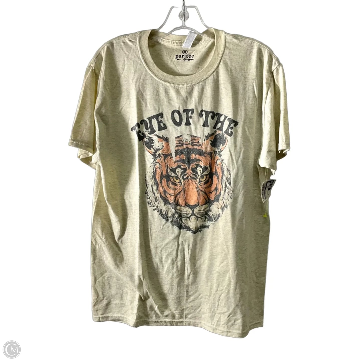 Top Short Sleeve Basic By Cmf In Grey, Size: M