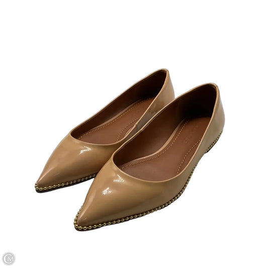 Shoes Designer By Coach In Tan, Size: 6