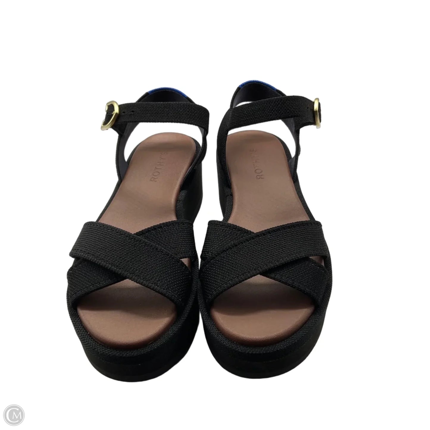 Sandals Flats By Rothys In Black, Size: 8