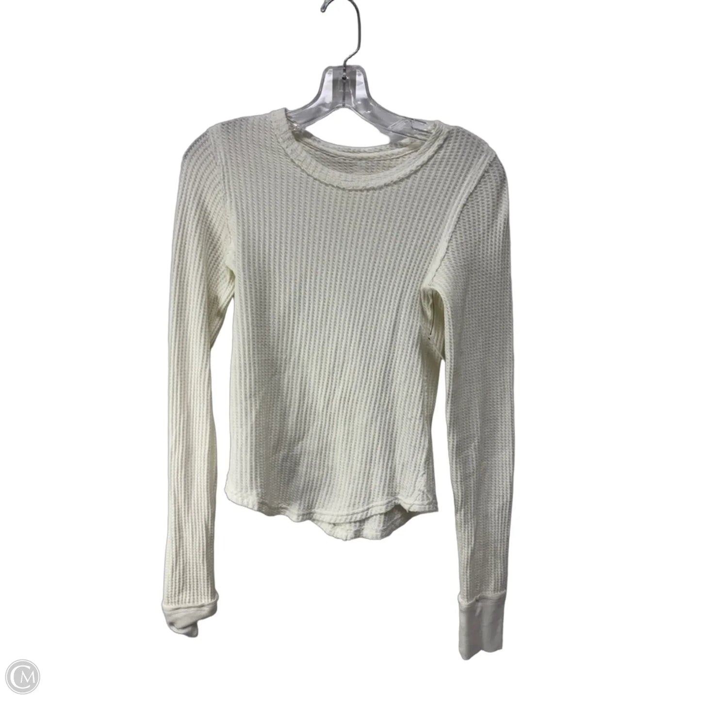 Top Long Sleeve By We The Free In White, Size: S
