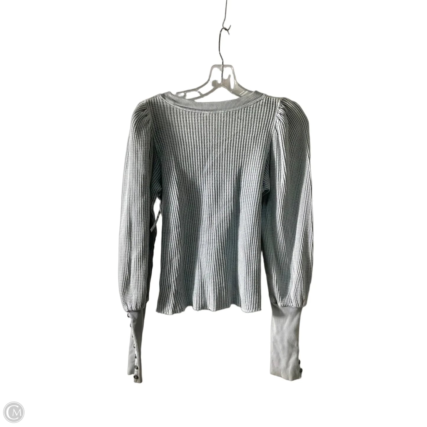 Top Long Sleeve By Free People In Blue, Size: L
