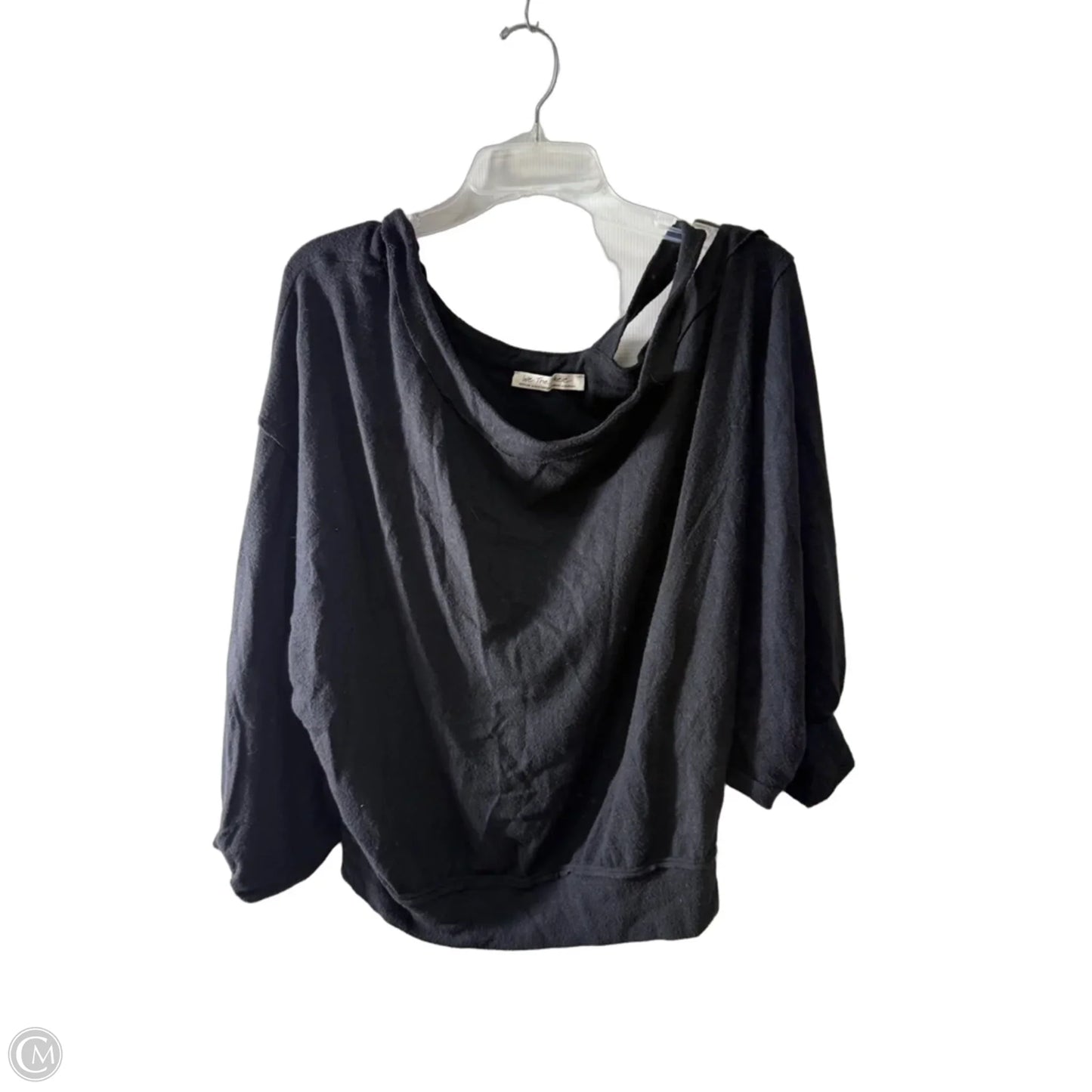 Top Long Sleeve By Free People In Black, Size: M