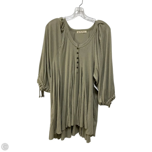 Tunic Short Sleeve By We The Free In Green, Size: Xs