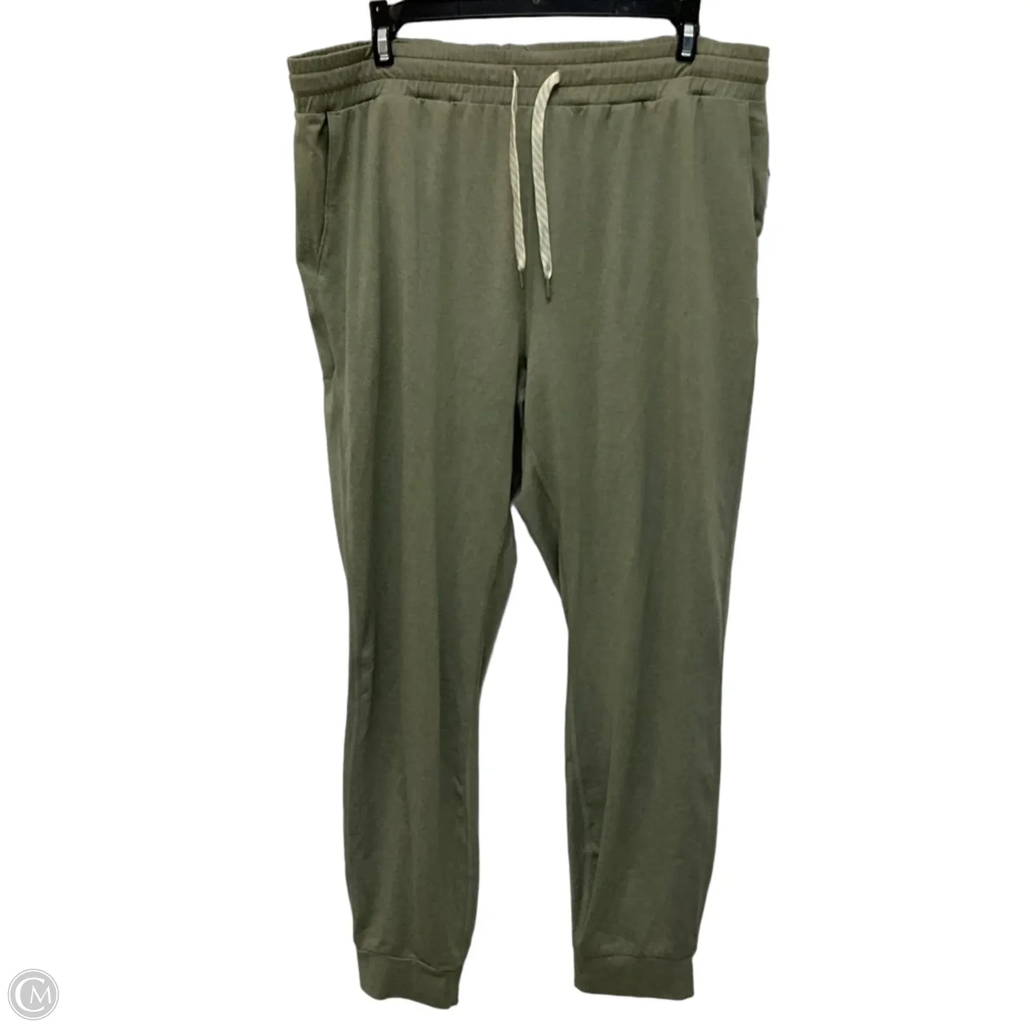 Athletic Pants By Vuori In Green, Size: Xl