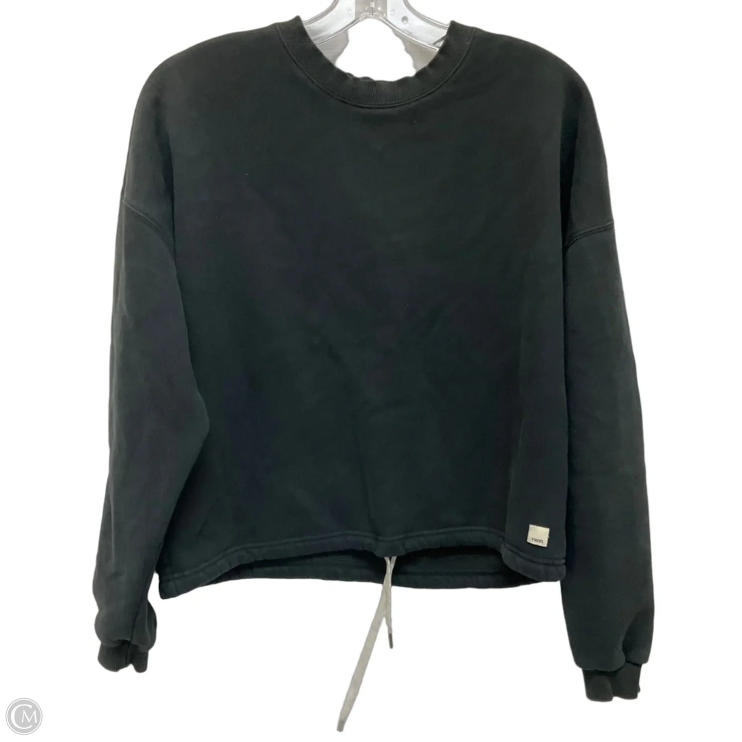 Athletic Sweatshirt Crewneck By Vuori In Black, Size: S