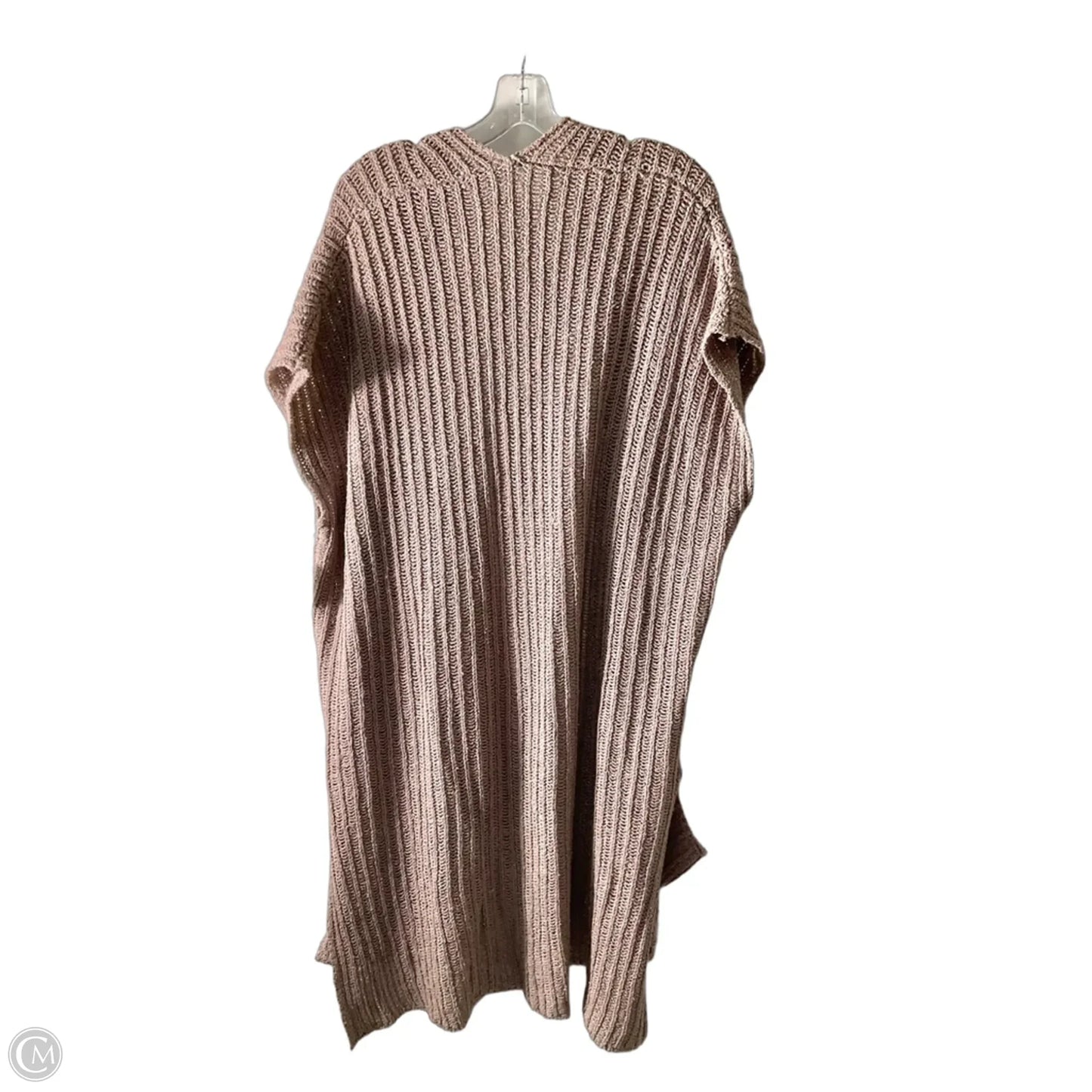 Sweater Cardigan By Free People In Taupe, Size: L