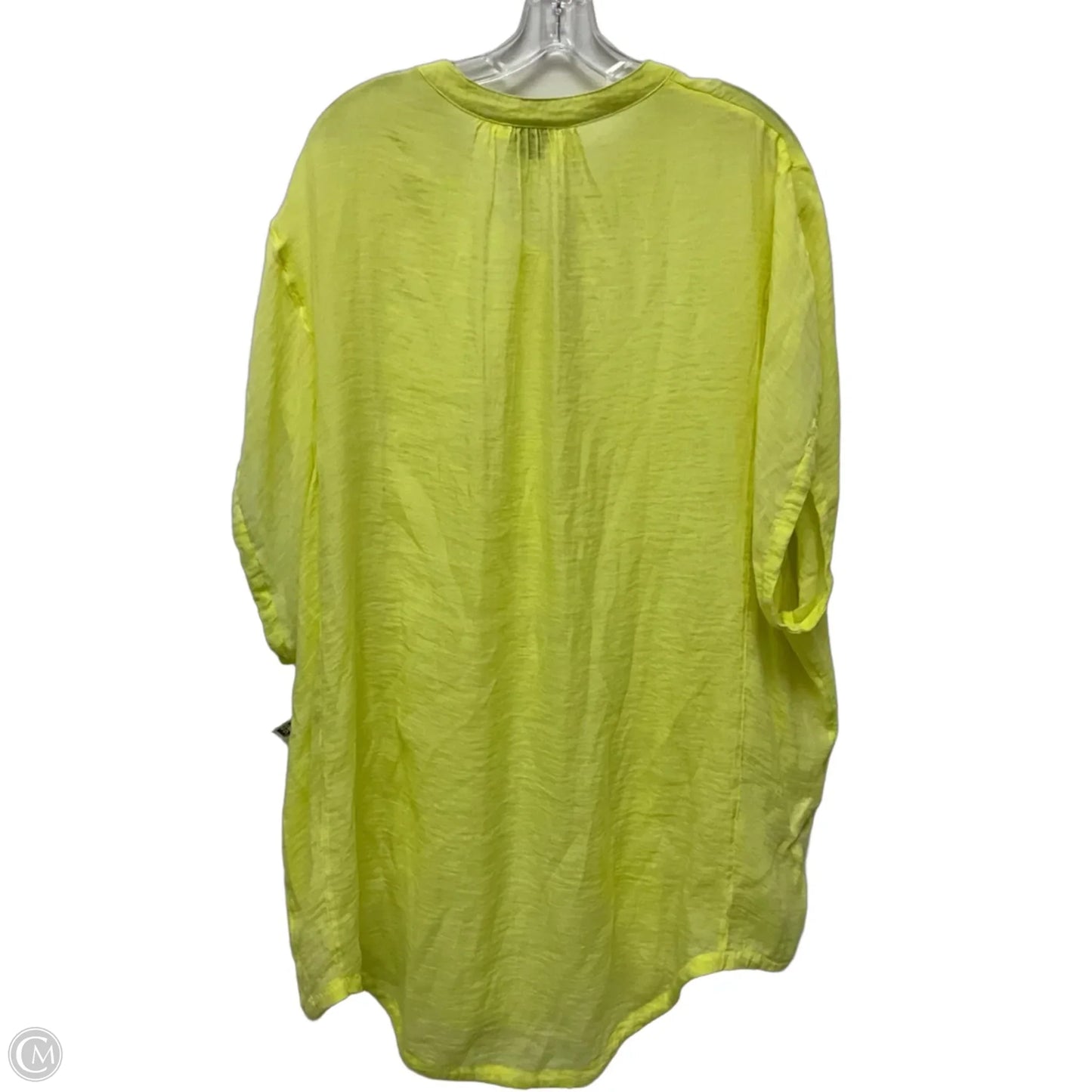 Tunic Short Sleeve By Saturday/sunday In Yellow, Size: M