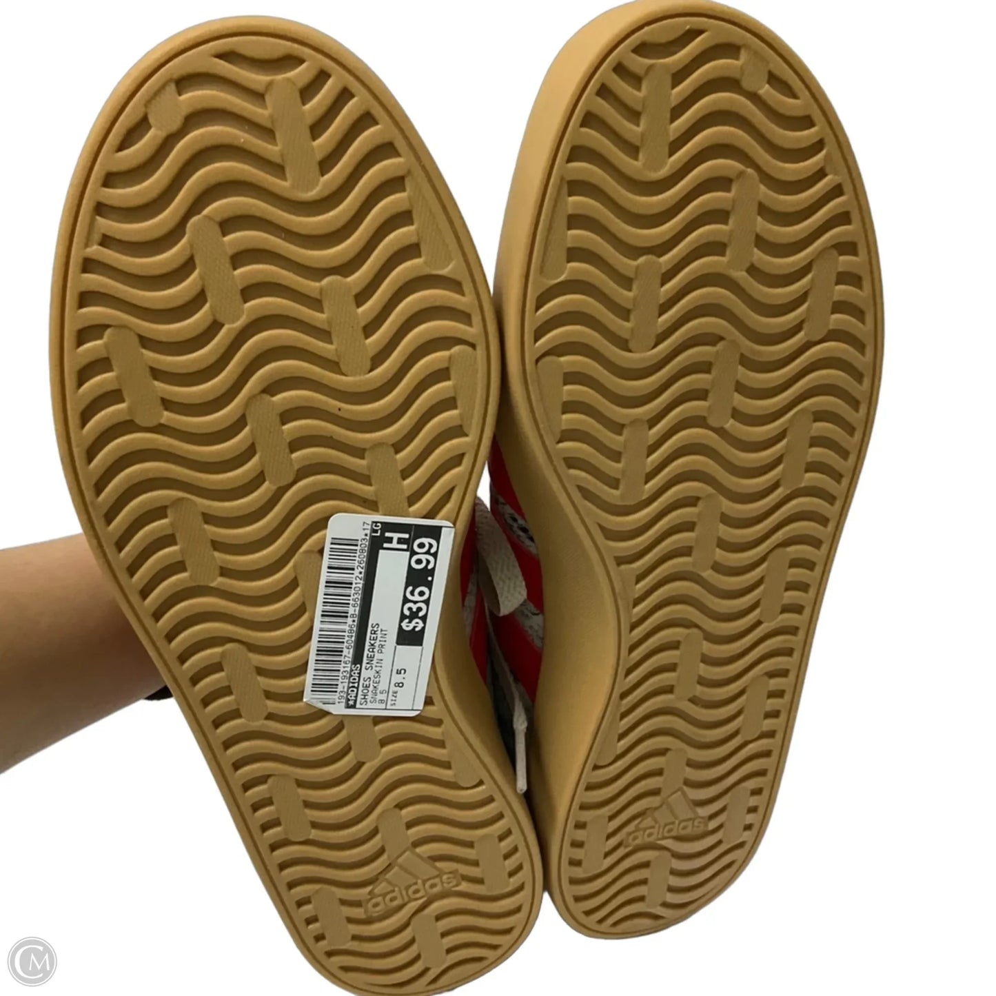 Shoes Sneakers By Adidas In Snakeskin Print, Size: 8.5