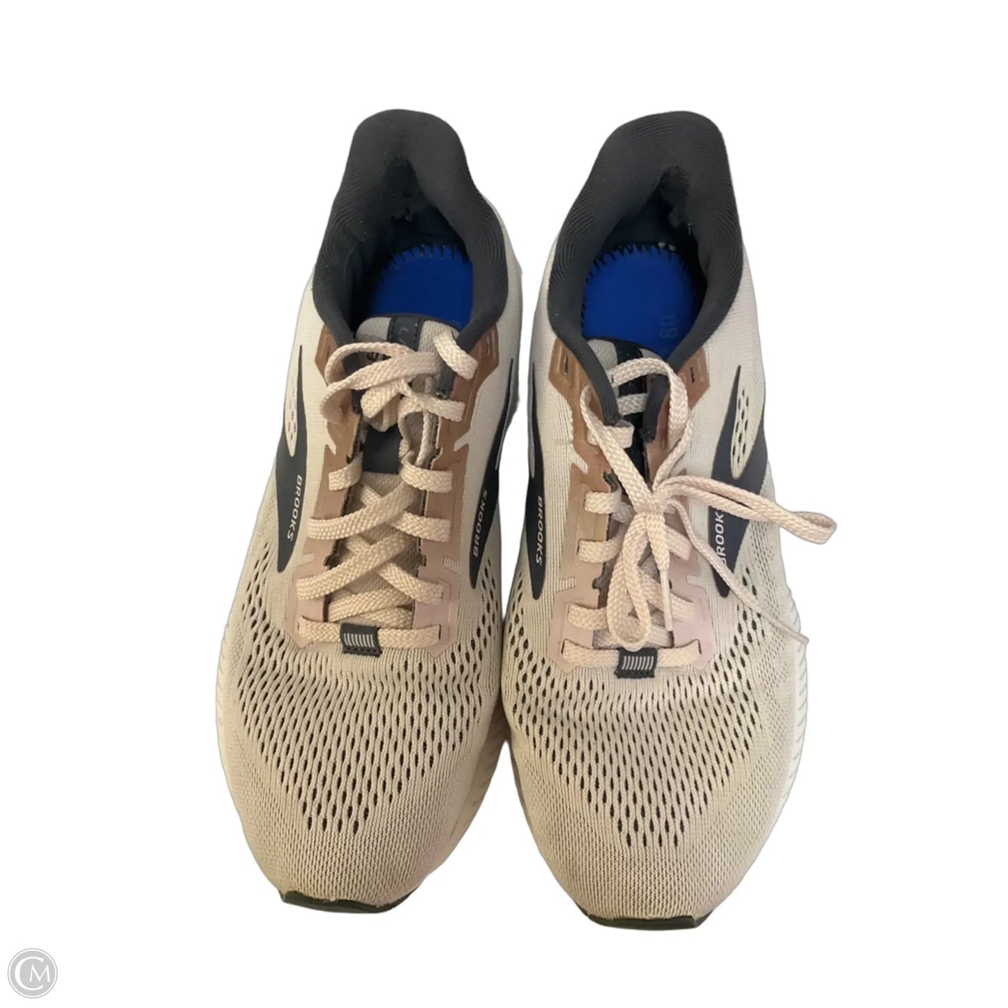 Shoes Athletic By Brooks In Grey & Pink, Size: 9