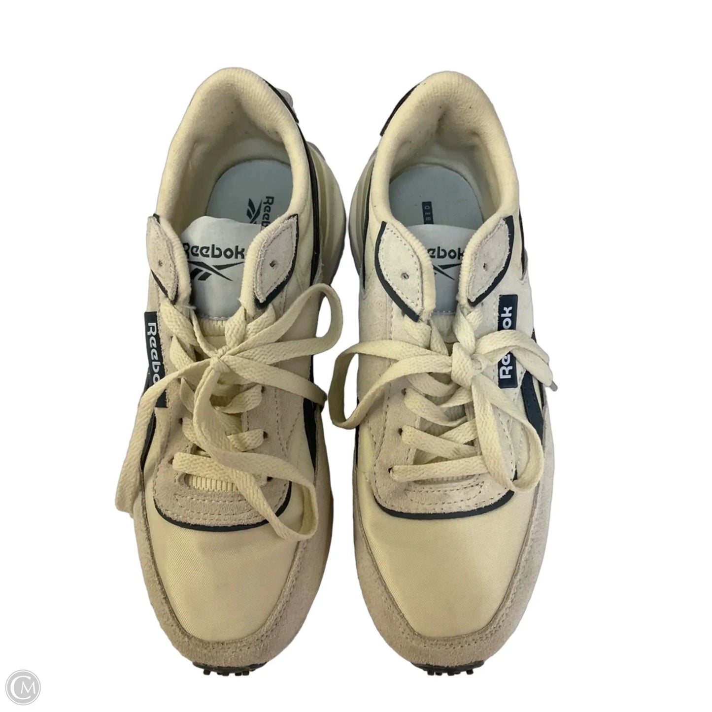 Shoes Sneakers By Reebok In Blue & Cream, Size: 8.5