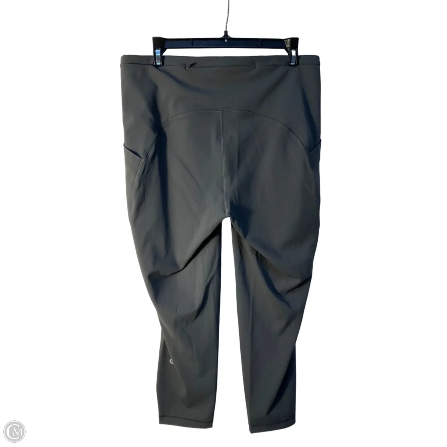 Athletic Leggings By Lululemon In Grey, Size: 12