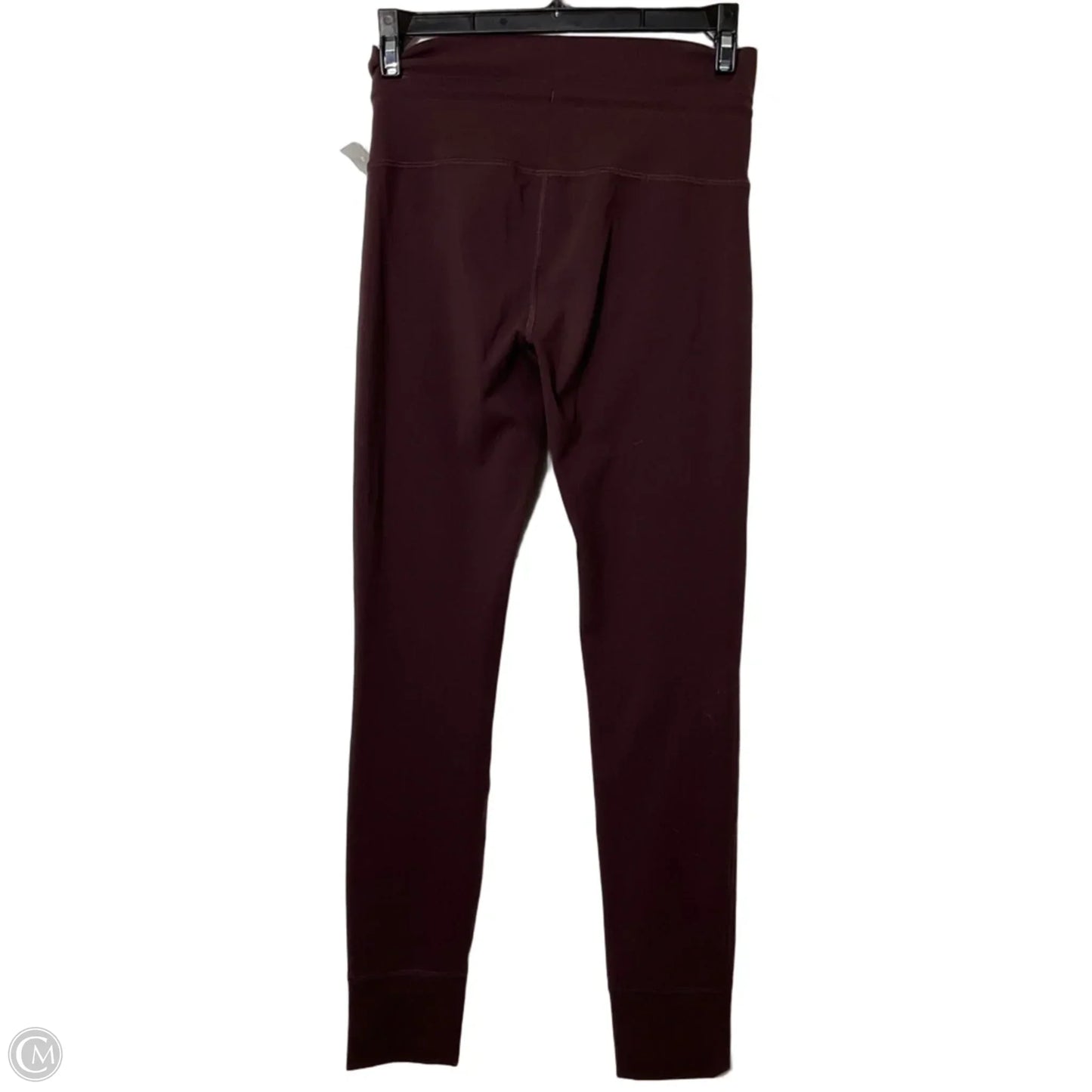 Athletic Leggings By Vuori In Maroon, Size: S