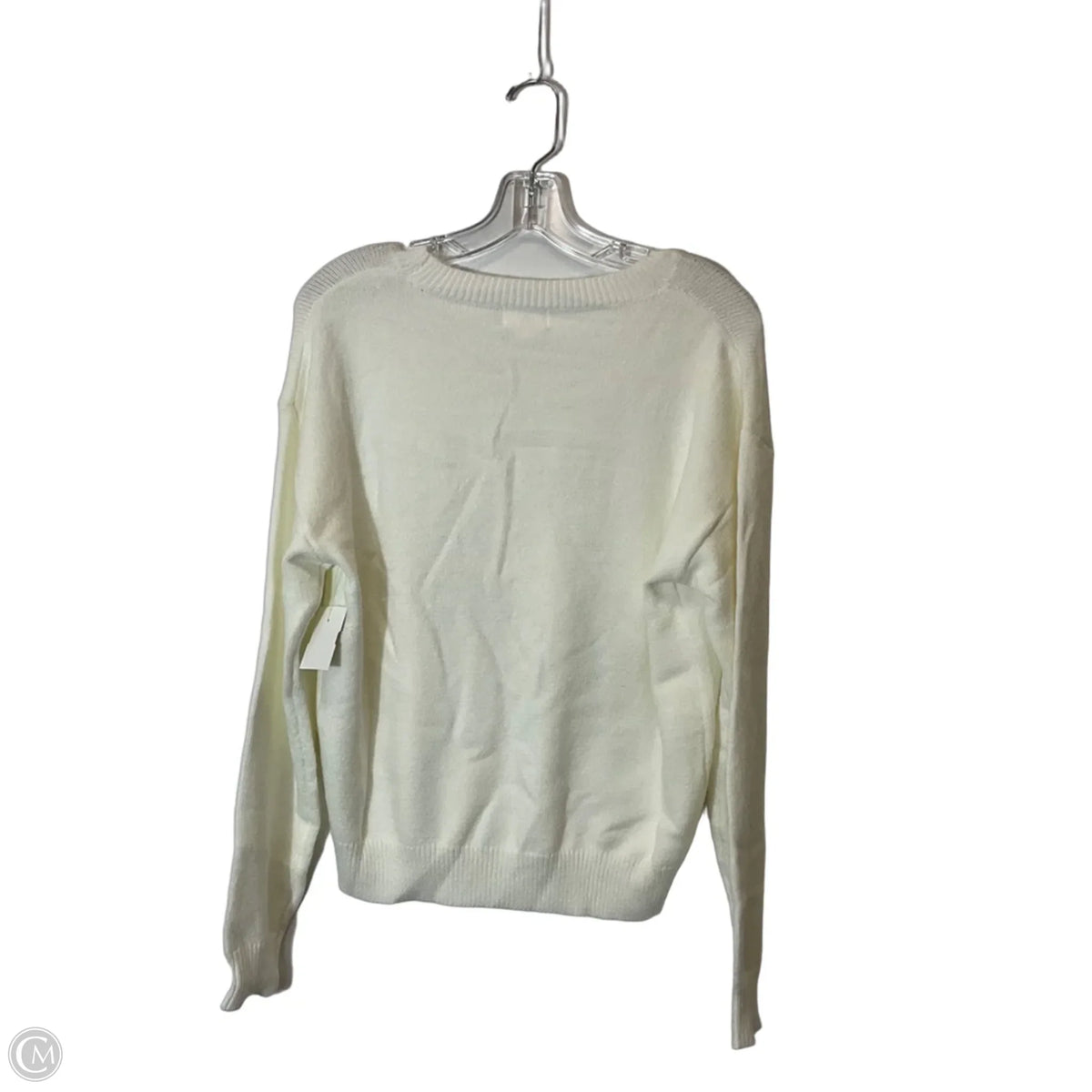 Sweater By Cme In White, Size: S