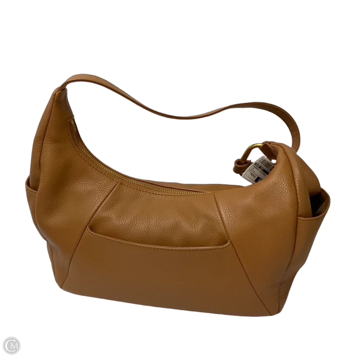 Handbag Leather By Hobo Intl, Size: Medium