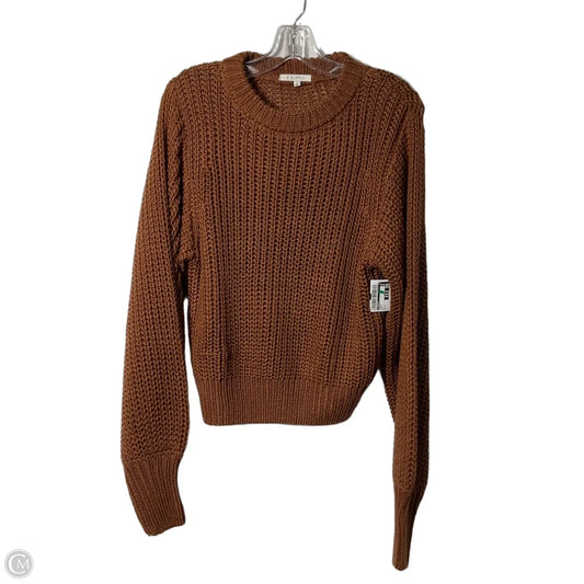 Sweater By Z Supply In Brown, Size: S