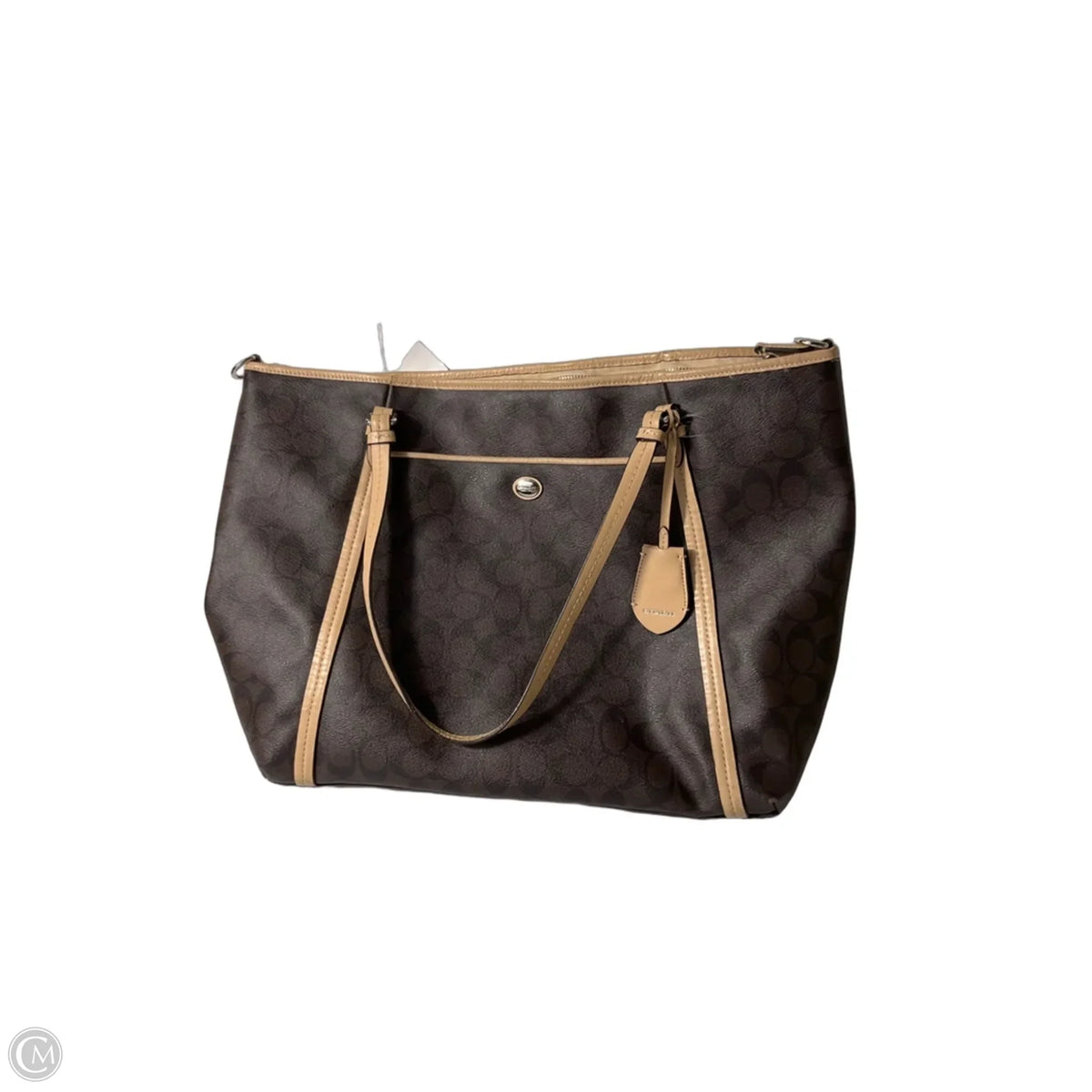 Tote Designer By Coach, Size: Large