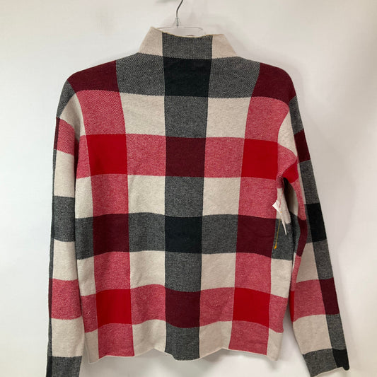 Sweater By Tahari In Plaid, Size: Xs