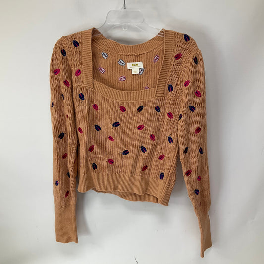 Sweater By Maeve In Peach, Size: S