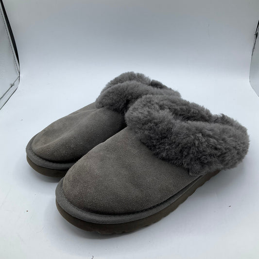 Grey Slippers Ugg, Size 7