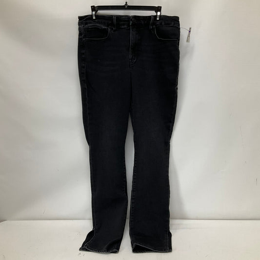 Jeans Straight By Good American  Size: 14