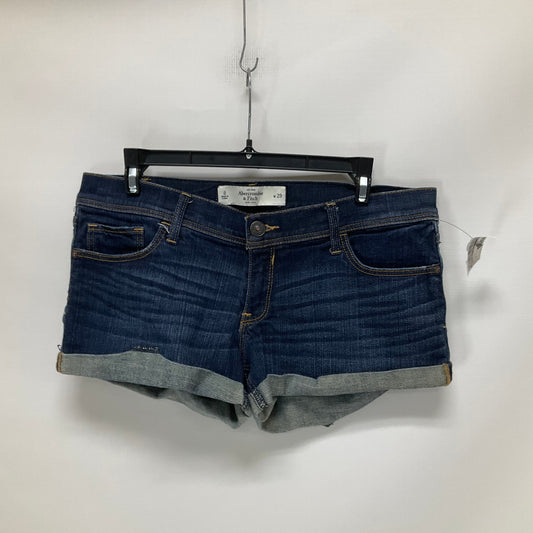 Blue Denim Shorts Abercrombie And Fitch, Size 8