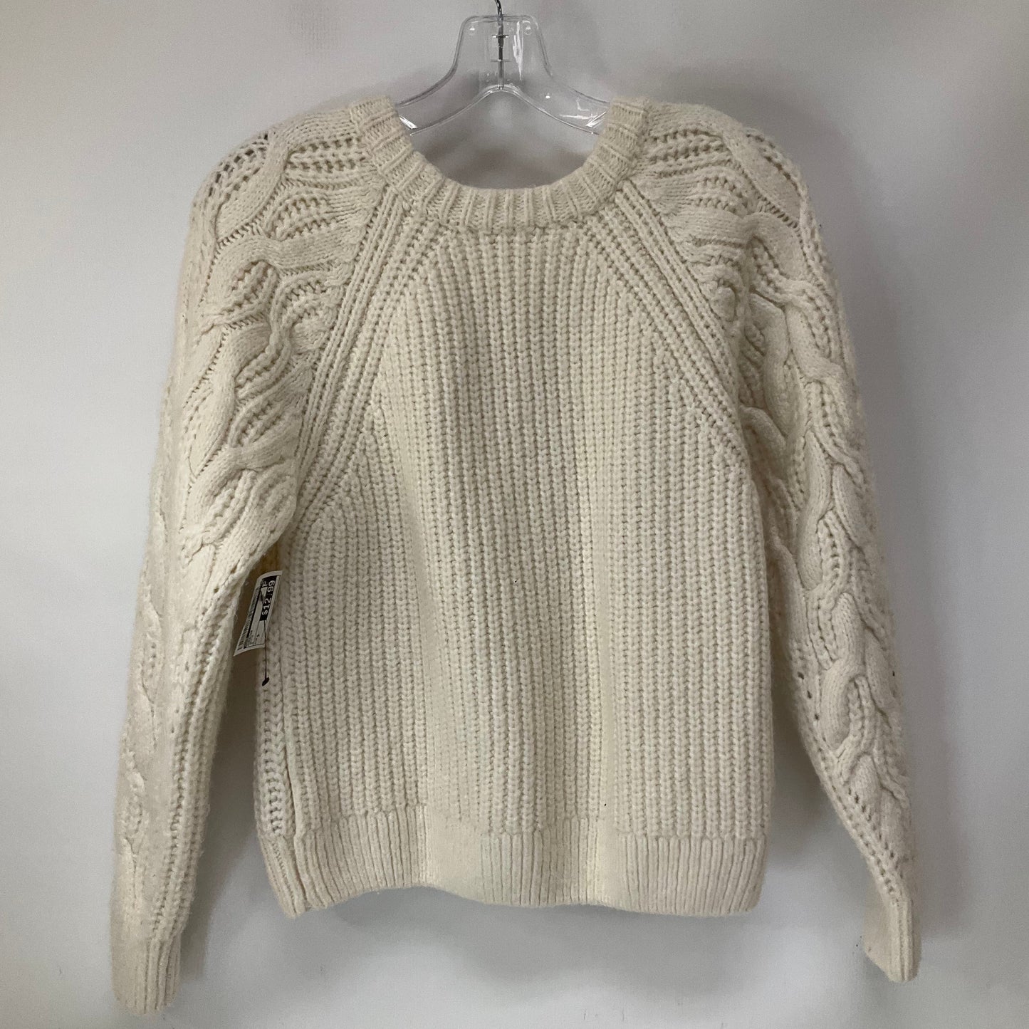 Sweater By H&m In White, Size: S