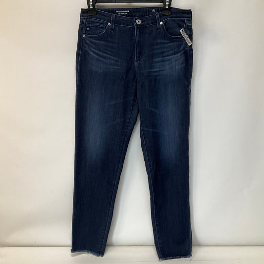 Blue Denim Jeans Skinny Adriano Goldschmied, Size 6