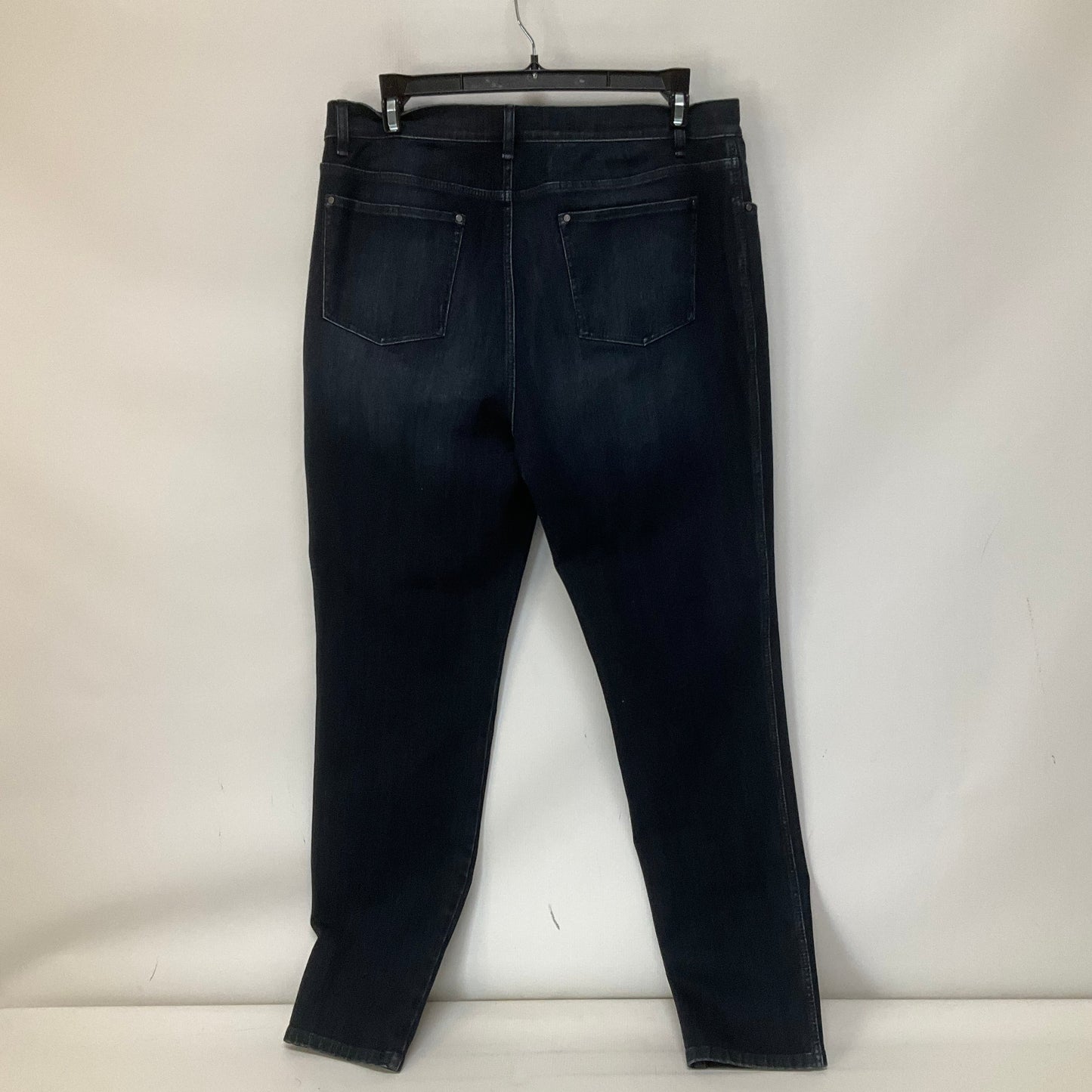 Blue Denim Jeans Designer Lafayette 148, Size 10