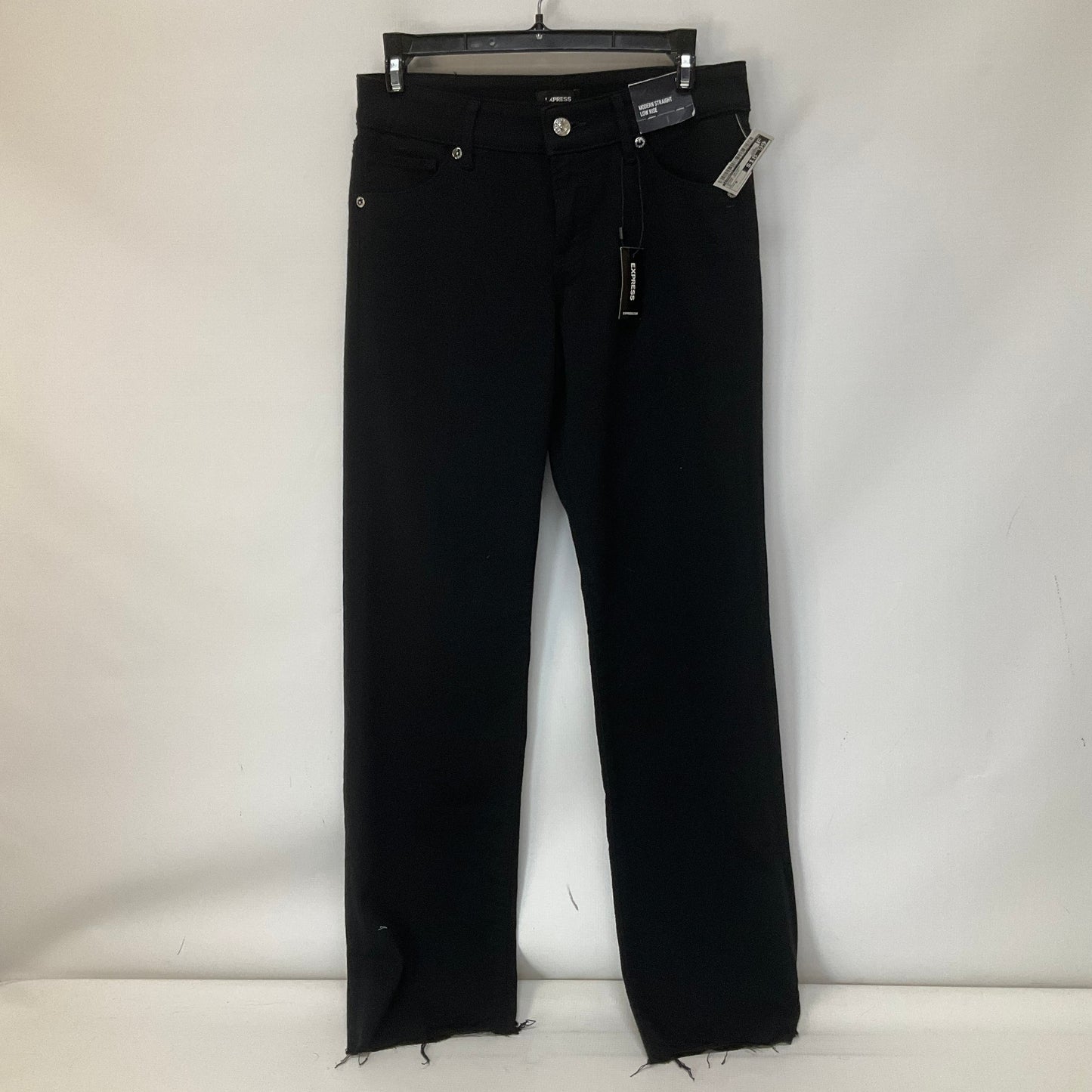 Black Denim Jeans Skinny Express, Size 0