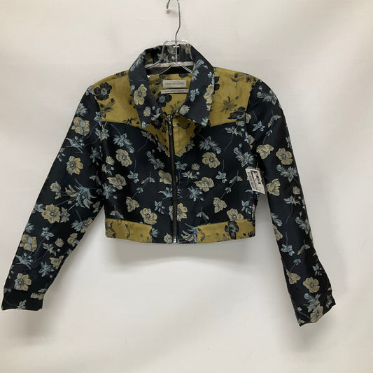 Floral Print Jacket Moto Urban Outfitters, Size Xs