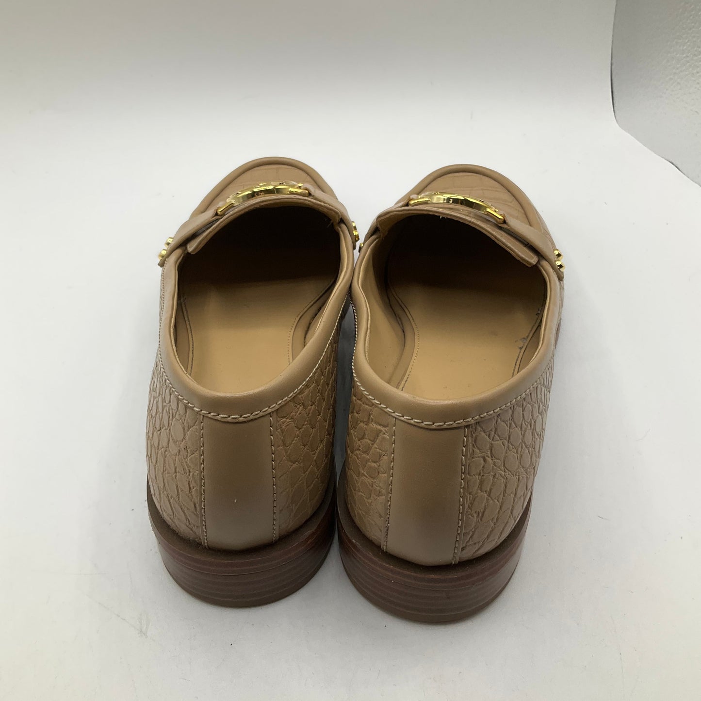 Brown Shoes Flats Michael By Michael Kors, Size 9