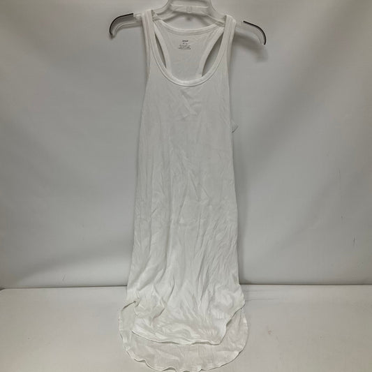 White Dress Casual Maxi Aerie, Size M