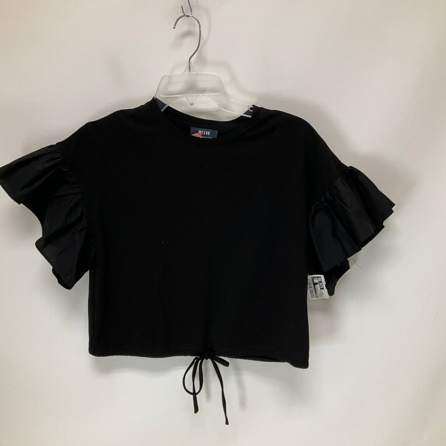 Black Top 3/4 Sleeve Maeve, Size Petite   Xs