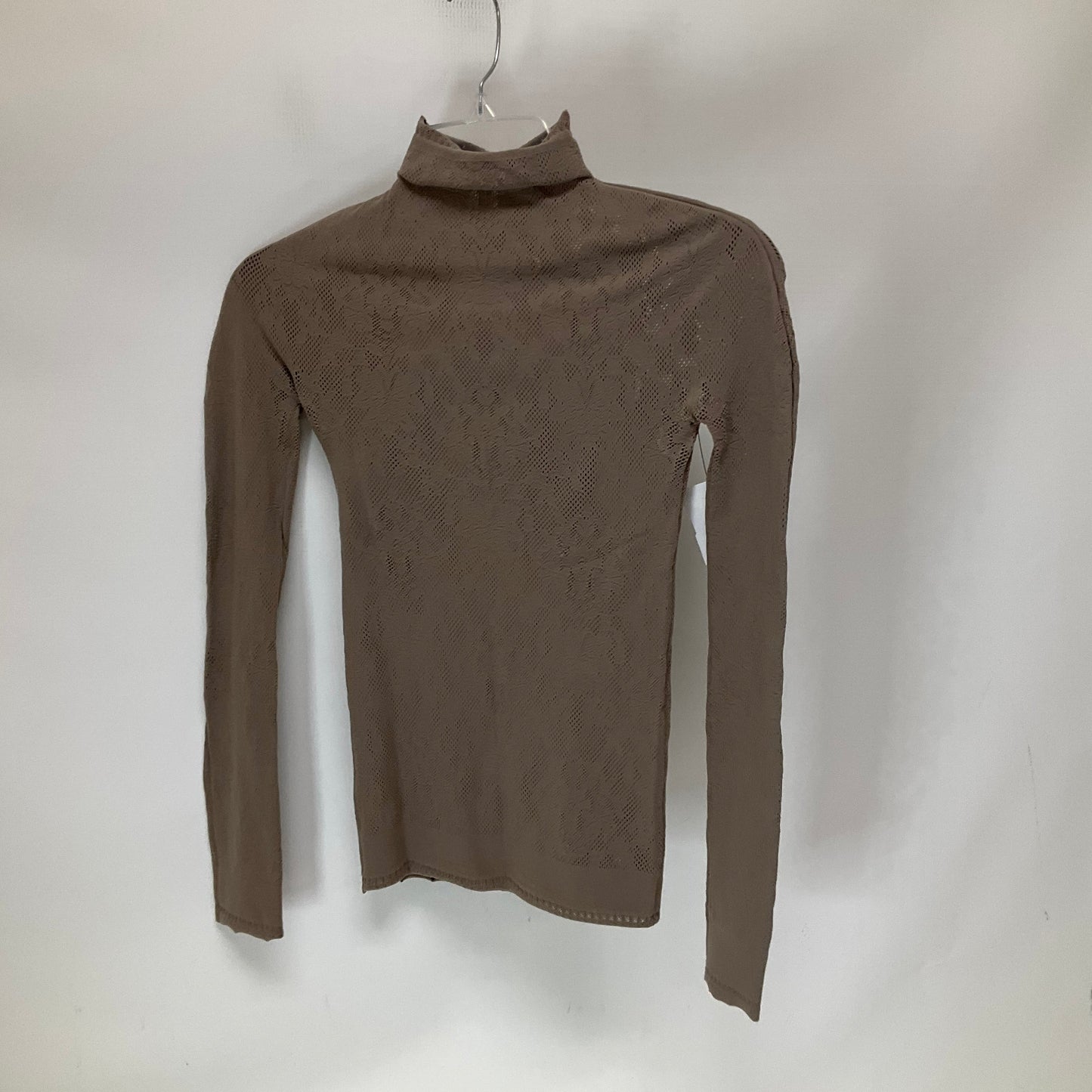 Taupe Top Long Sleeve Free People, Size Xs