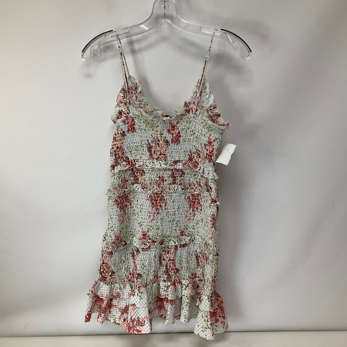 Floral Print Dress Casual Short Zara, Size M