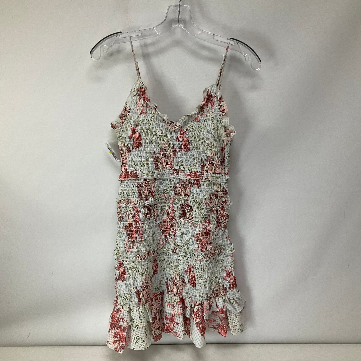 Floral Print Dress Casual Short Zara, Size M