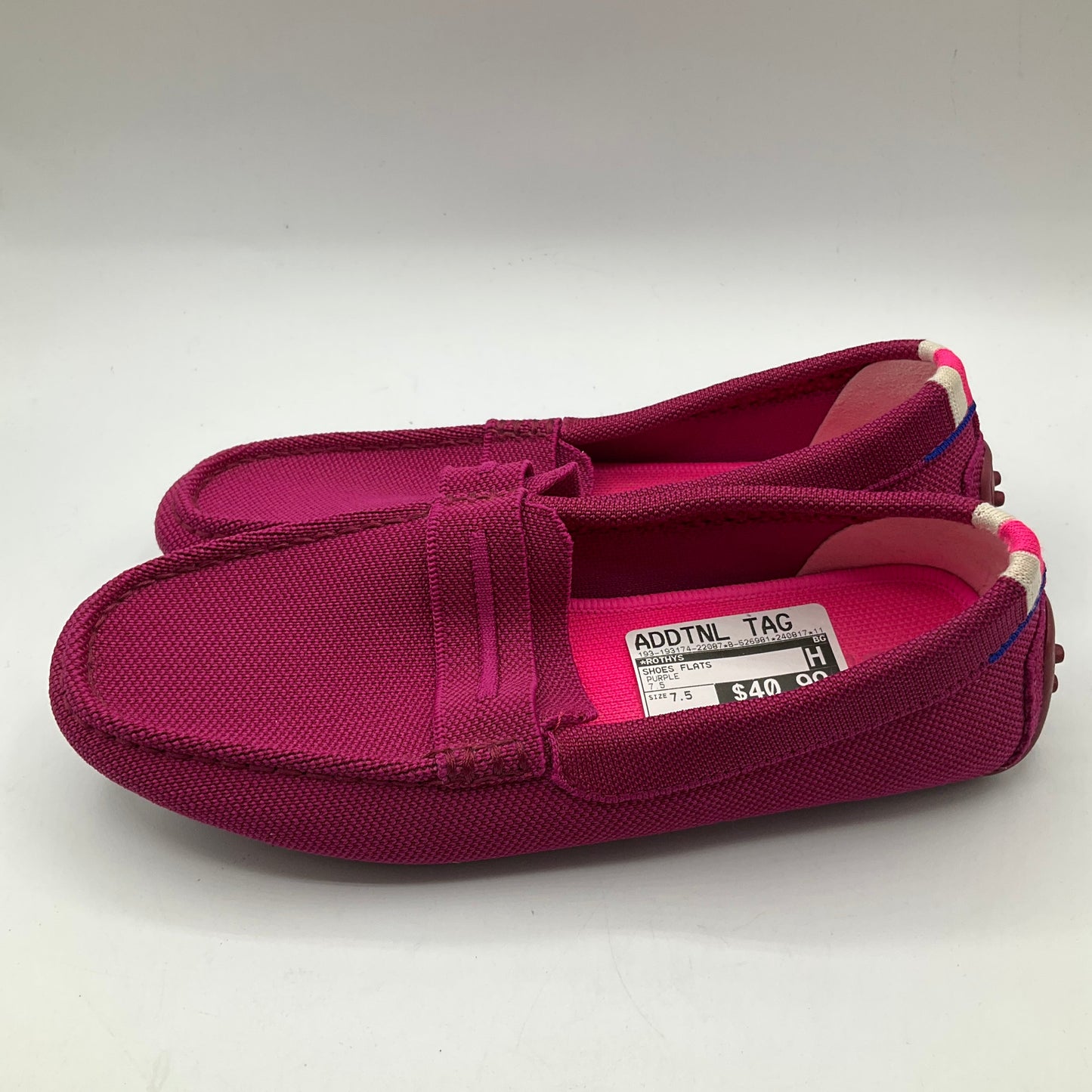 Shoes Flats By Rothys In Purple, Size: 7.5