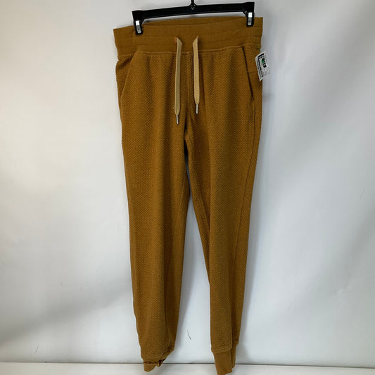 Athletic Pants By Lululemon In Yellow, Size: 4