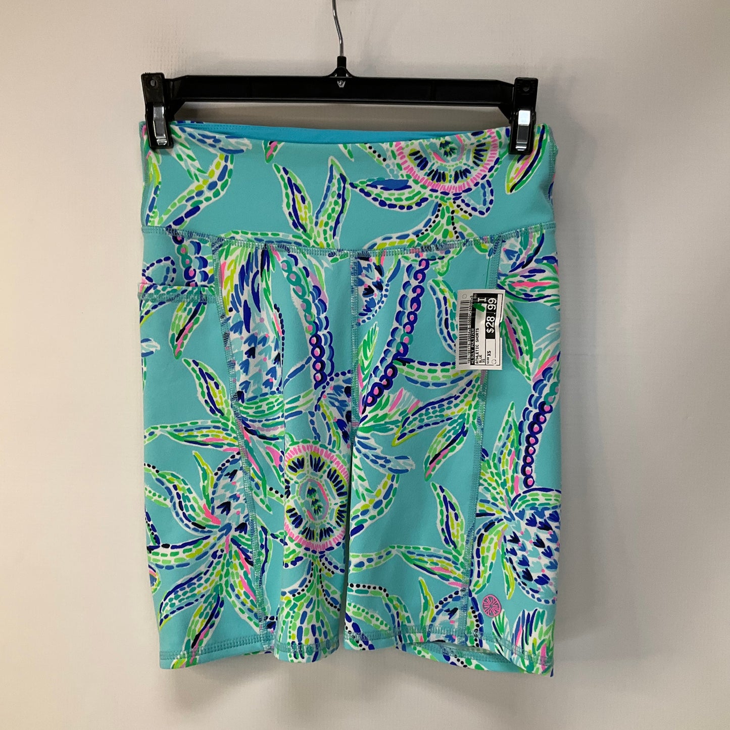 Athletic Shorts By Lilly Pulitzer In Blue, Size: Xs