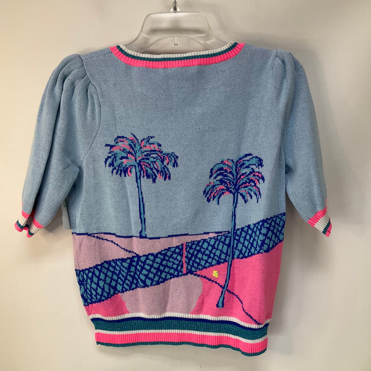 Top 3/4 Sleeve By Lilly Pulitzer In Blue, Size: Xs