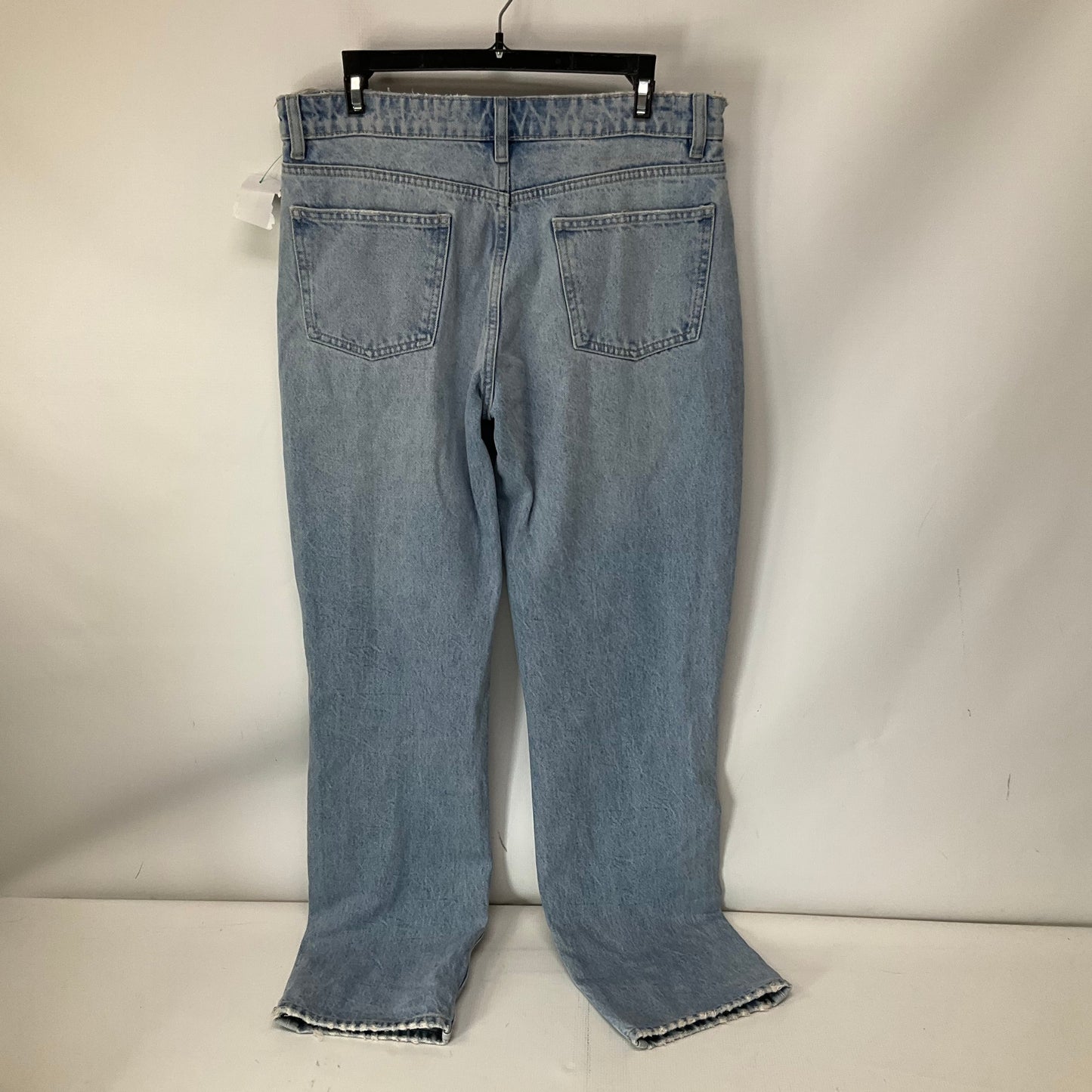 Jeans Straight By Zara In Blue Denim, Size: 10