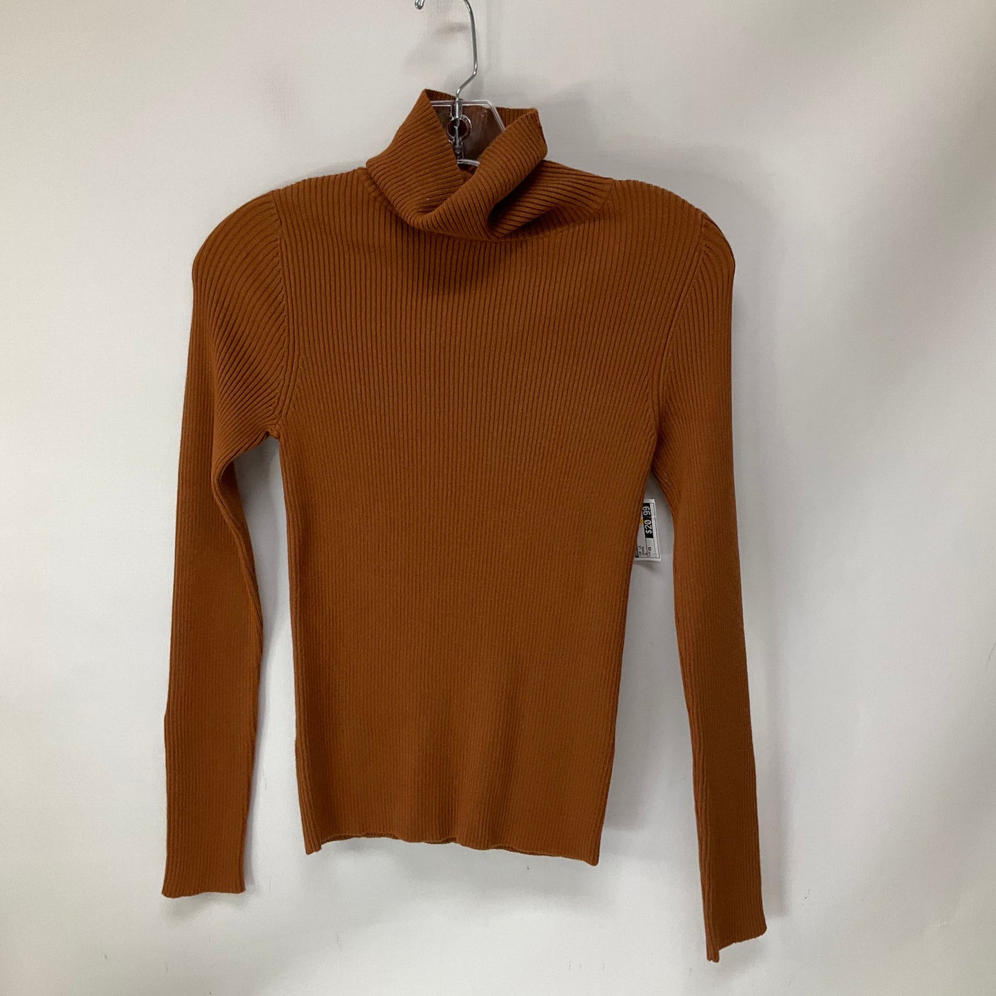 Top Long Sleeve By Maeve In Orange, Size: Xs