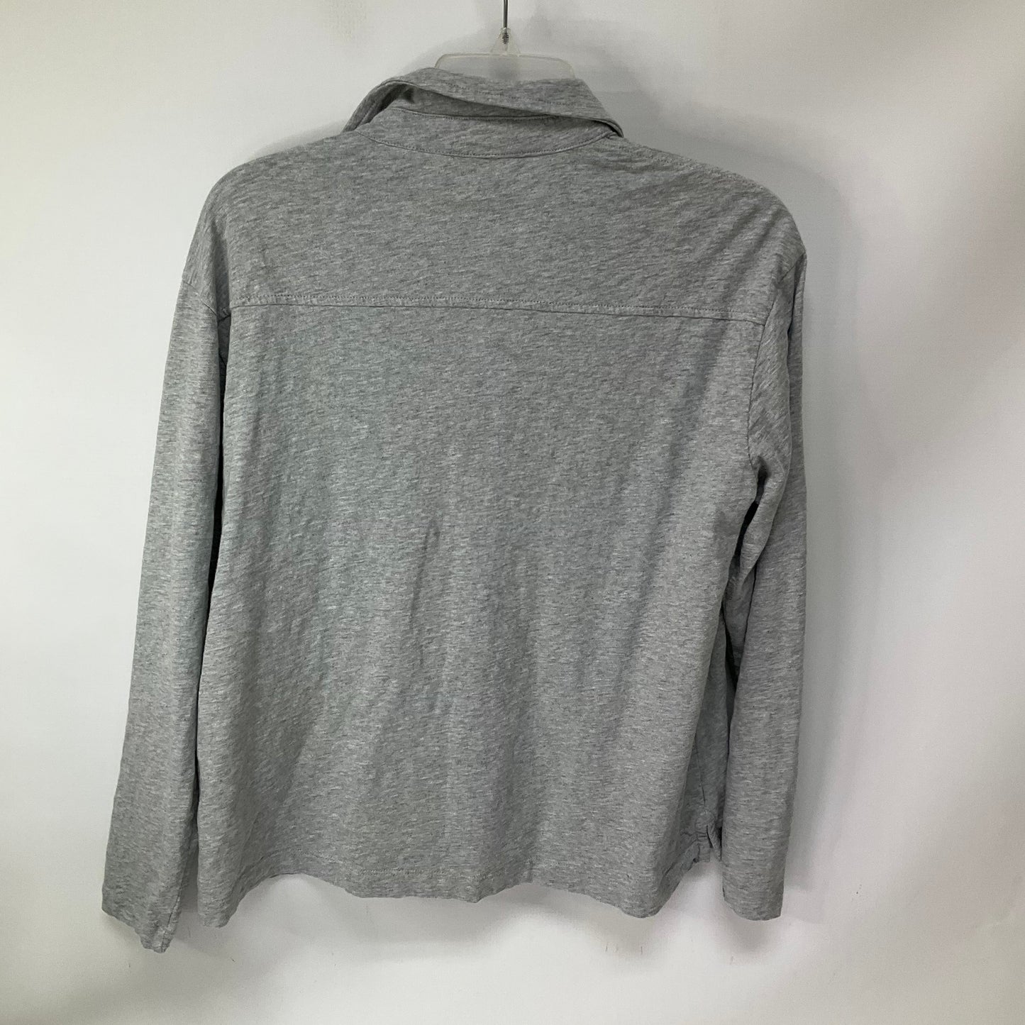 Top Long Sleeve By Vineyard Vines In Grey, Size: S