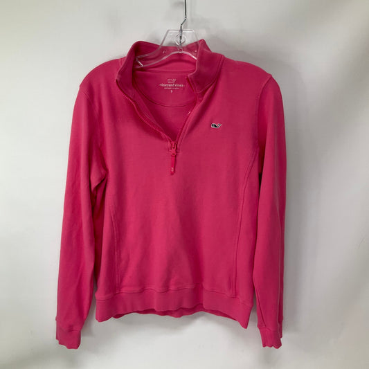 Top Long Sleeve By Vineyard Vines In Pink, Size: S