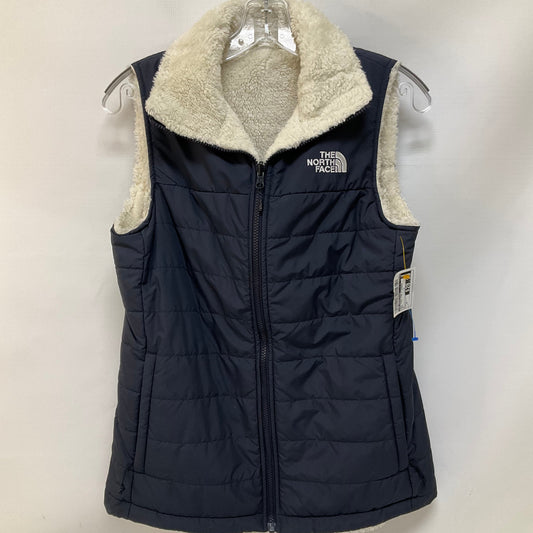 Vest Faux Fur & Sherpa By The North Face In Navy, Size: S